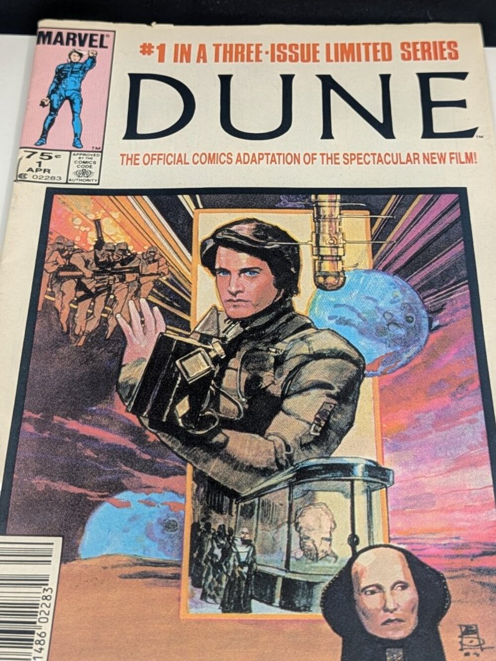 Dune #1 of 3 Adaptation Bill Sienkiewicz Marvel 1985